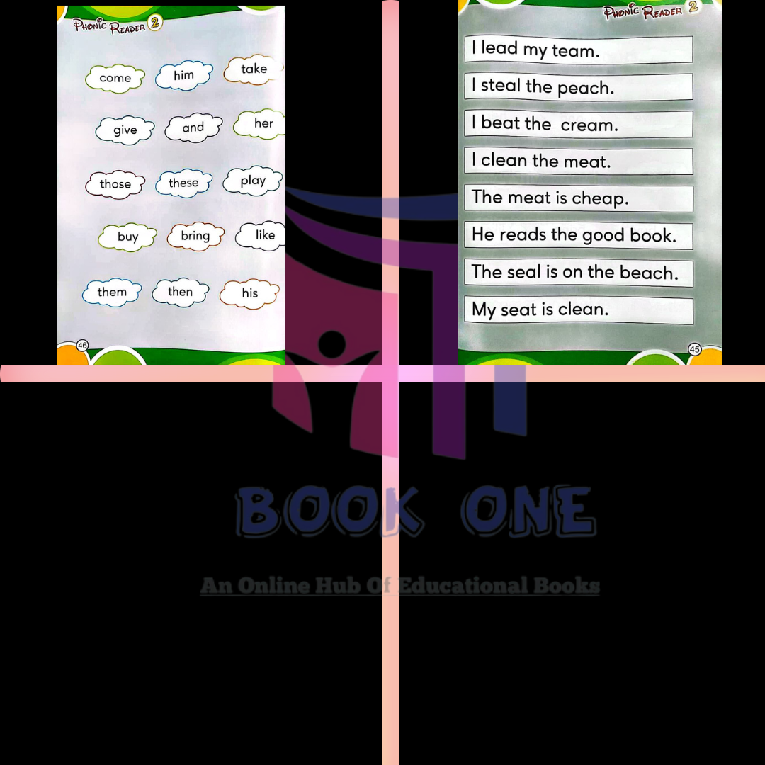 Phonic Reader 2 For Kindergarten