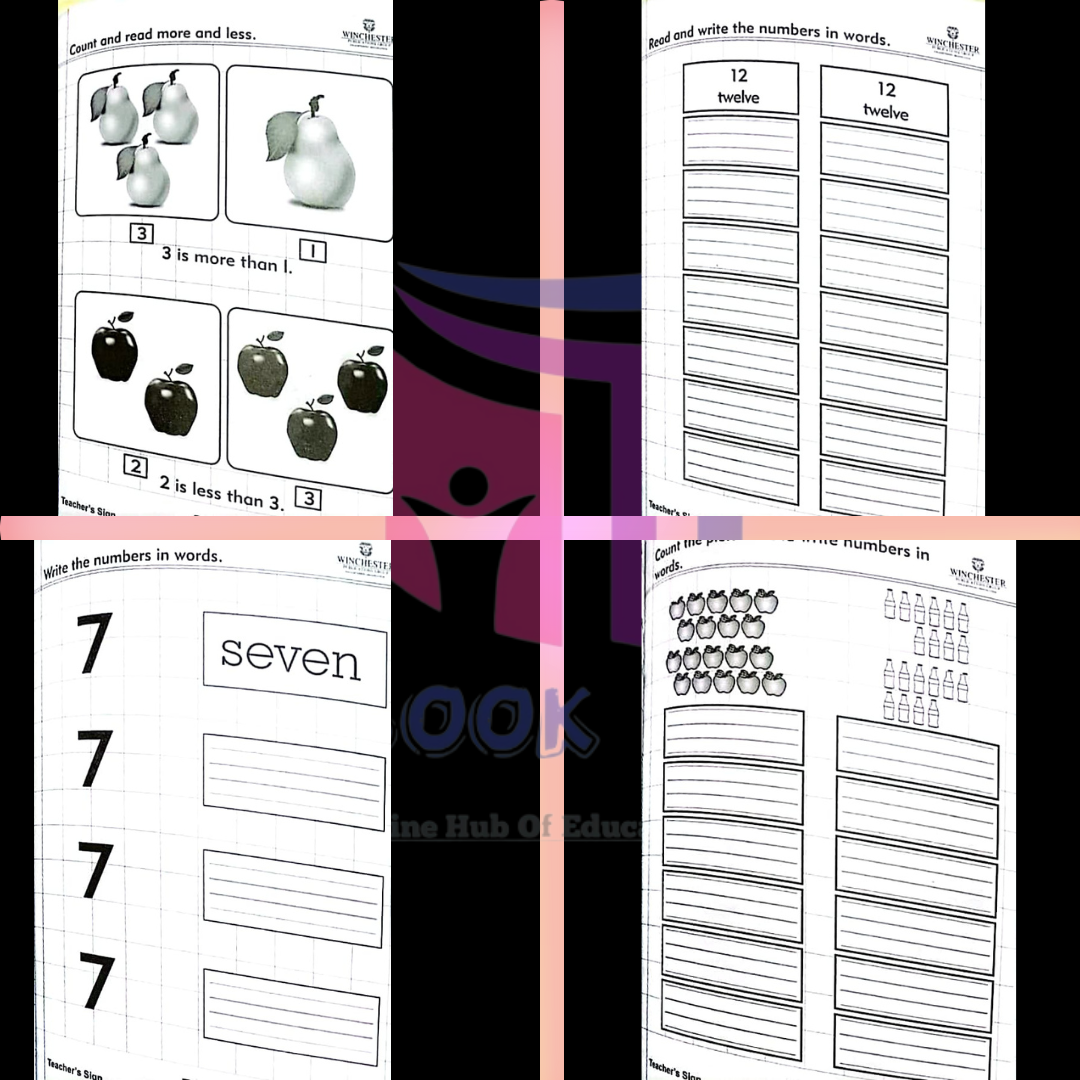 Mind Quest Maths Copy Kindergarten