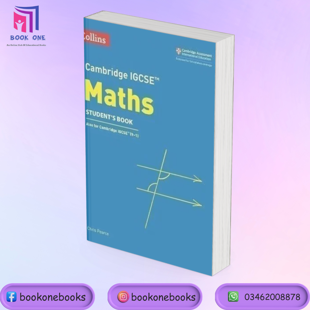 Cambridge IGCSE Maths Student Book Collins – BOOKONE.PK