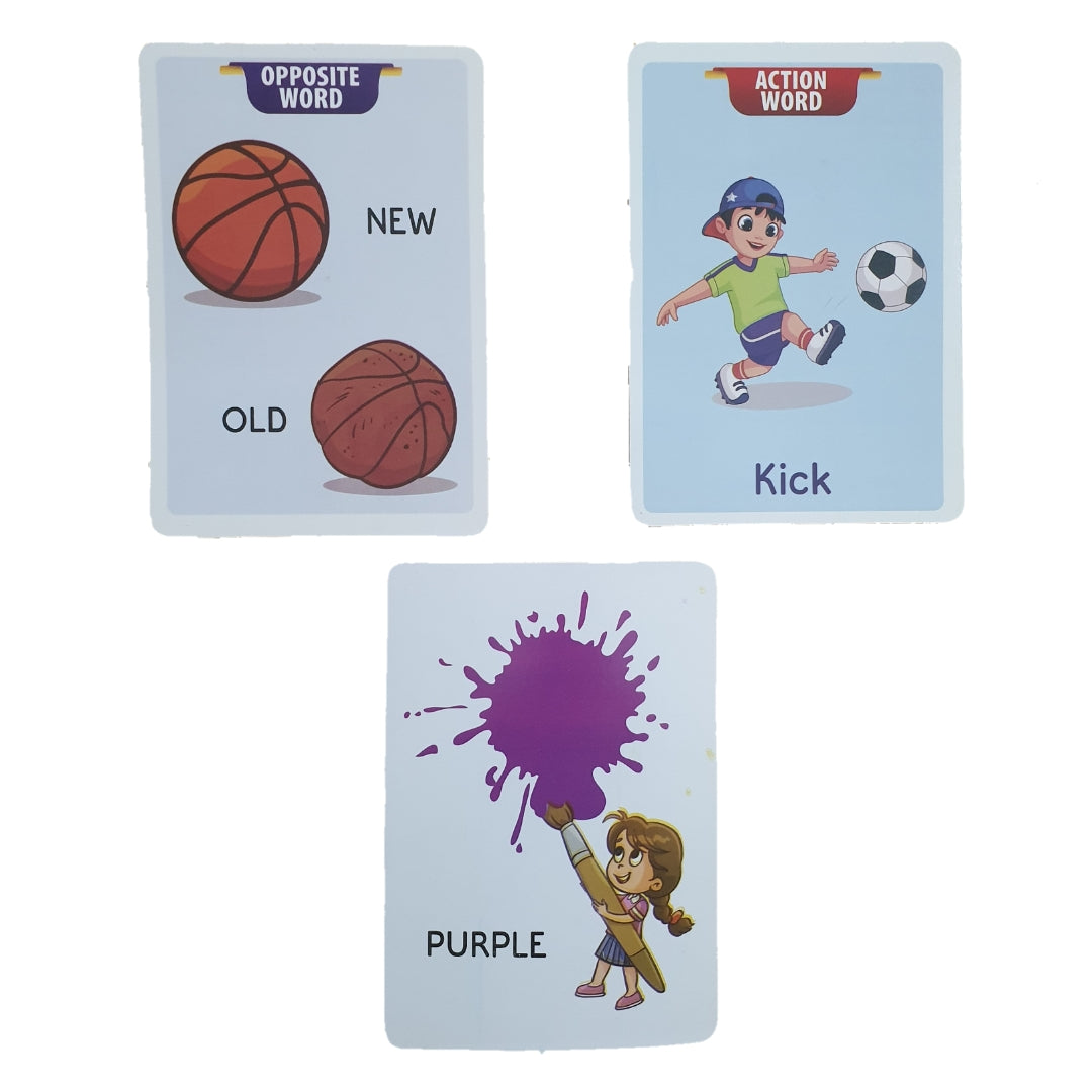 Jumbo Action Flash Cards (24 cards)