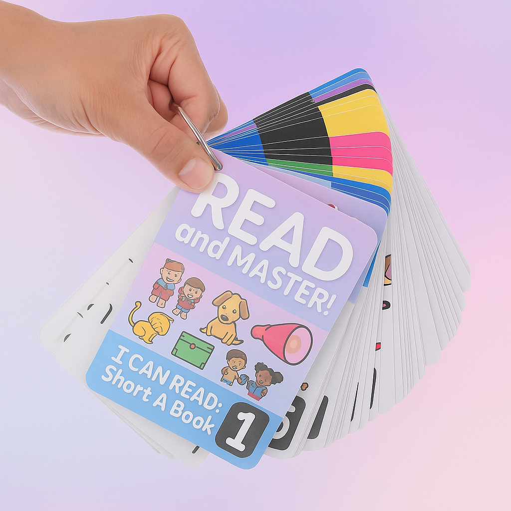 Read & Master 67 Phonics Flash Cards