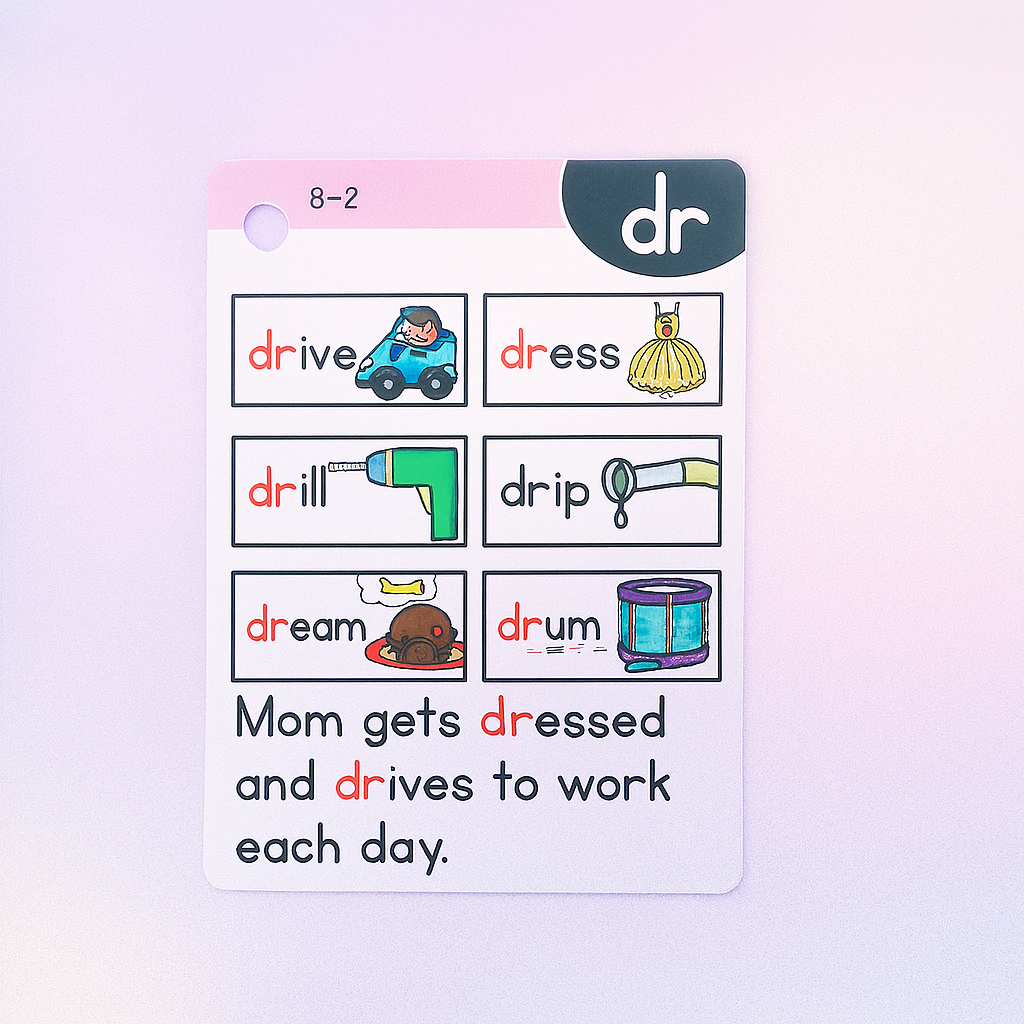 Read & Master 67 Phonics Flash Cards