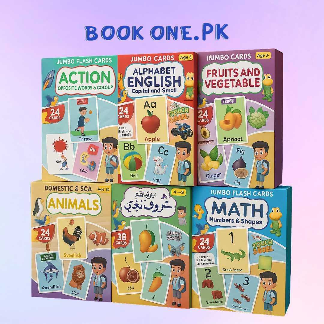 6-in-1 Flash Cards Learning Bundle – The Ultimate Starter Pack