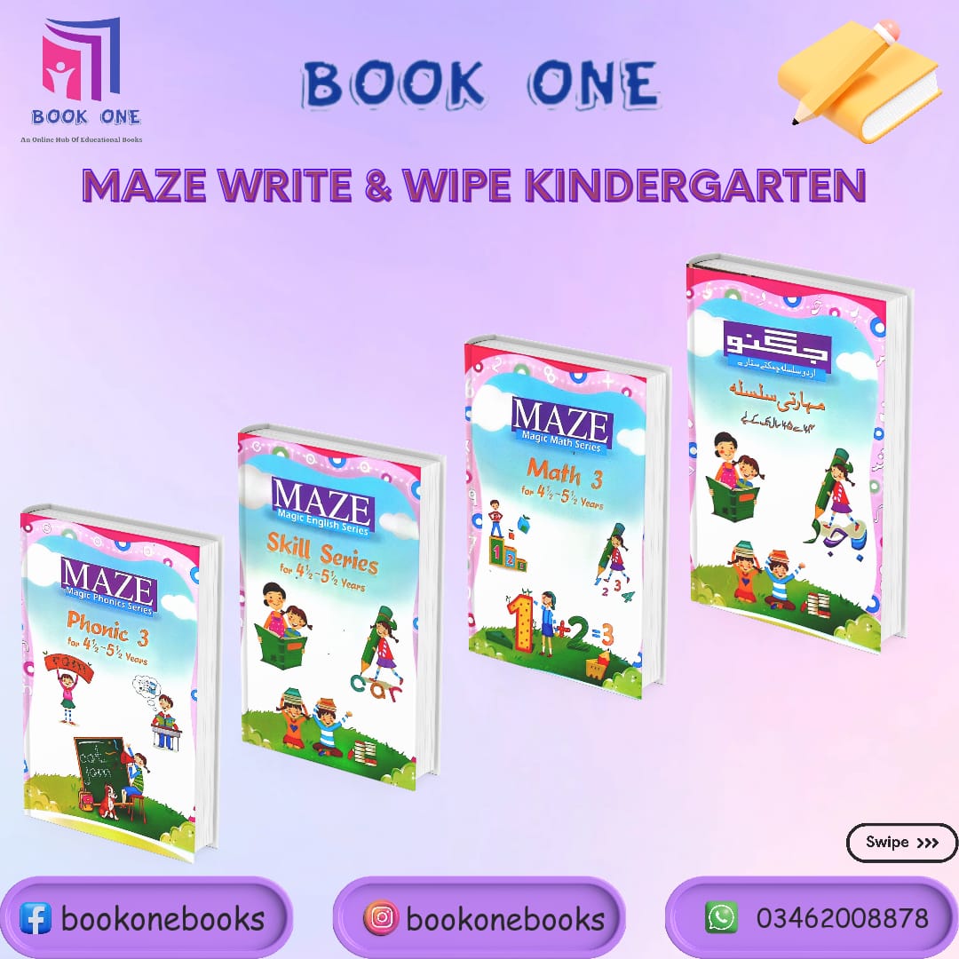 Write & Wipe Kindergarten Bundle