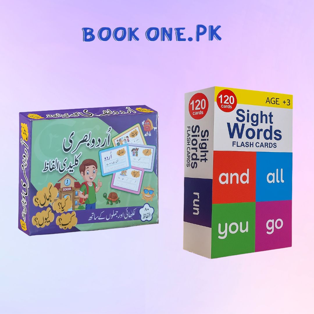 See & Read Mastery Bundle – Urdu Basri Alfaaz + English Sight Words